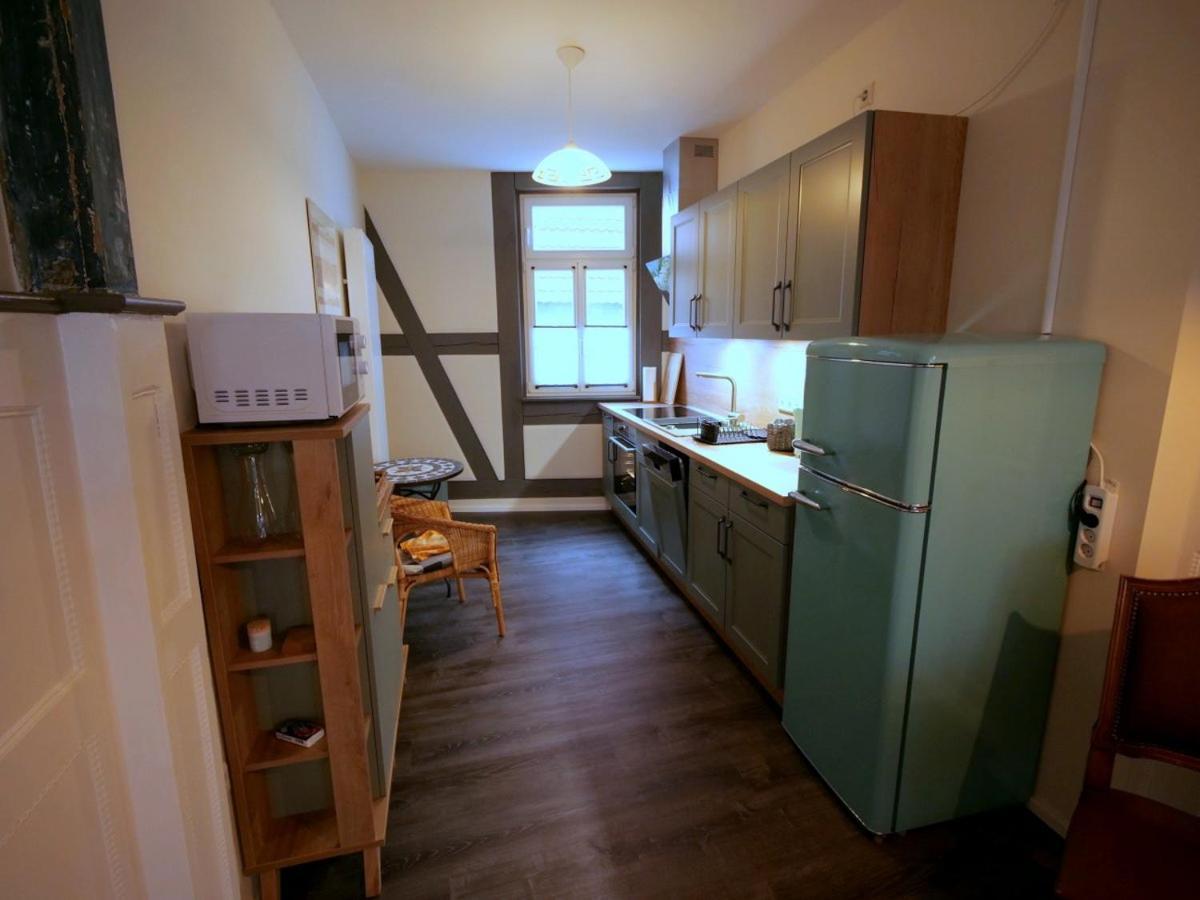 Barrierefreie Unterkunft - Fachwerk Mit Flair Apartment Osterode am Harz Luaran gambar